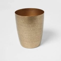 Hammered Metal Waste Can Brass - Threshold™ -Threshold Sales Shop GUEST 01a41e30 b07e 4ffd a1ff b70413e46c52