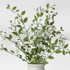 Artificial Floral Arrangement White - Threshold™ -Threshold Sales Shop GUEST 01fa174b d436 4af9 8776 92a09b73656f