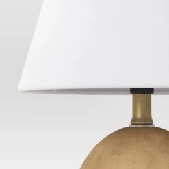 Faux Wood Mini Table Lamp Brown - Threshold™ -Threshold Sales Shop GUEST 06481247 f1b6 4845 b1a5 5ca1120c8dd0