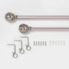 Ball Curtain Rod - Threshold Brushed Nickel -Threshold Sales Shop GUEST 0db344b5 5a60 4632 b841 d7e0c11e4b77