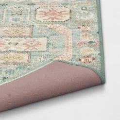 2'3"x3'9" Washable Persian Style Accent Rug Green - Threshold™ -Threshold Sales Shop GUEST 1006781a a639 4c3f b56e 25cb64ba9378