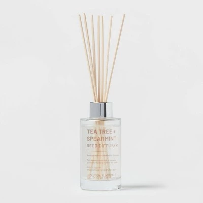 GUEST_105b172a-ea46-4768-ab20-7349b193eb8f.jpg 100ml Glass Reed Diffuser Tea Tree and Spearmint - Threshold™ -Threshold Sales Shop GUEST 105b172a ea46 4768 ab20 7349b193eb8f