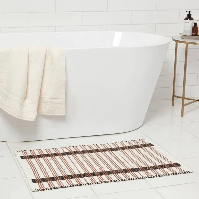 GUEST_1455a394-9ac7-4b73-b82b-48ade32cb8db.jpg 20"x32" Modern Reversible Colorblock Striped Bath Rug - Threshold™ -Threshold Sales Shop GUEST 1455a394 9ac7 4b73 b82b 48ade32cb8db