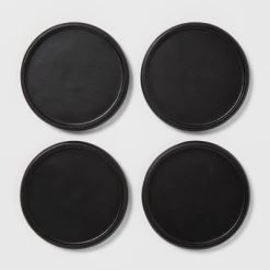 4pk Acacia Modern Coasters Black - Threshold™ -Threshold Sales Shop GUEST 2bfd420c fd43 4188 b79e ba179ac45df8