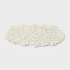 Plush Shaped Bath Rug White - Threshold™ -Threshold Sales Shop GUEST 38d26d03 b3b1 4e30 9df1 a633ba05018a