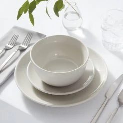 Project 62 12pc Stoneware Avesta Dinnerware Set - Threshold™ White