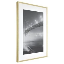 Thin Metal Matted Gallery Frame Gold - Threshold™