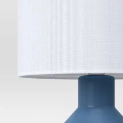 Ribbed Ceramic Mini Table Lamp Blue - Threshold™ -Threshold Sales Shop GUEST 5302f158 aaf3 460d bd91 be4539818624