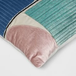 Color Blocked Abstract Pattern Applique Square Throw Pillow - Threshold™ -Threshold Sales Shop GUEST 54c30970 1a5c 4176 b1c5 d1f7af32d1fd