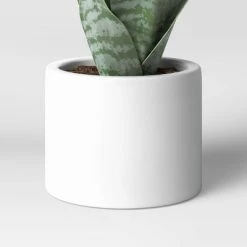 8" x 5" Artificial Snake Plant in Pot - Threshold™ -Threshold Sales Shop GUEST 569a13e0 2ade 4c34 9e2a 8f94a9ecf601