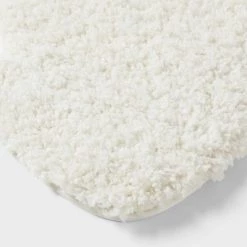 Plush Shaped Bath Rug White - Threshold™ -Threshold Sales Shop GUEST 58908d3b e1a5 434d 9bc9 0675edec1401