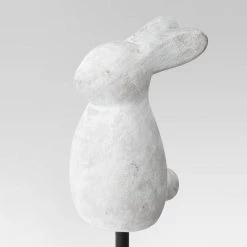 3pc Cement Rabbit Stake Outdoor Figurine Set White - Threshold™ -Threshold Sales Shop GUEST 61b16876 ac05 4b8b a54e 7ed637b26f03