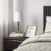 Mini Stick Table Lamp with Rattan Black - Threshold™
