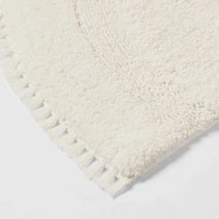 18"x32" Plush Half Moon Bath Rug Cream - Threshold™ -Threshold Sales Shop GUEST 6aa566a0 4f3a 4d5f bf86 c22653ae7314