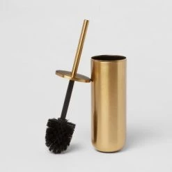 Brushed Brass Toilet Bowl Brush Gold - Threshold™ -Threshold Sales Shop GUEST 6d033025 f867 4906 8f12 da5260d85d81