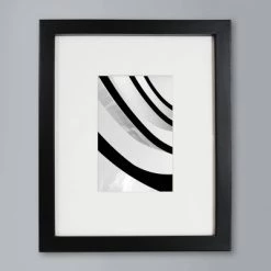8" x 10" Matted to 4" x 6" Thin Gallery Image Frame Beveled Mat Black - Threshold™ -Threshold Sales Shop GUEST 6d34cc77 fc69 4b6a 8f51 5cbbc15384b6