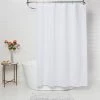 Woven Stripe Shower Curtain White - Threshold™