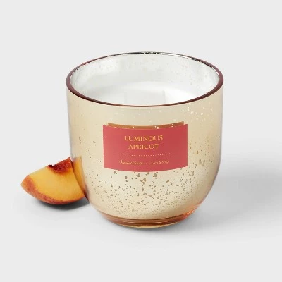 GUEST_8e24435b-954d-4773-83a4-8266b94d5292.jpg 2-Wick 13oz Mercury Glass Candle Luminous Apricot Pink - Threshold™ -Threshold Sales Shop GUEST 8e24435b 954d 4773 83a4 8266b94d5292