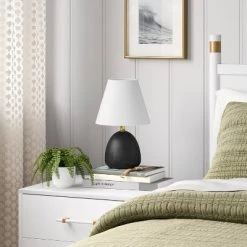 Faux Wood Mini Table Lamp Black - Threshold™ -Threshold Sales Shop GUEST 947bf9af bcad 4a7b b332 843bc4d03392