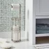 4 Roll Reserve Plus Freestanding Toilet Tissue Holder Silver - Threshold™ -Threshold Sales Shop GUEST ad901bb5 7e6c 4582 83e8 f87f7f0c457e