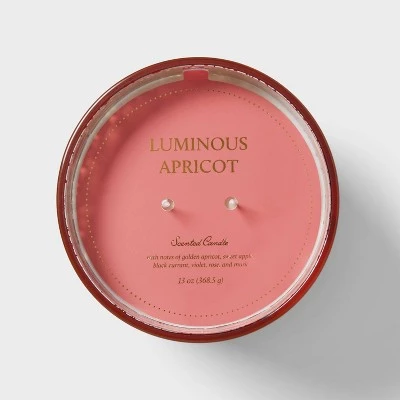 GUEST_ae50fe1d-f357-4082-be01-995c43ad1227.jpg 2-Wick 13oz Mercury Glass Candle Luminous Apricot Pink - Threshold™ -Threshold Sales Shop GUEST ae50fe1d f357 4082 be01 995c43ad1227