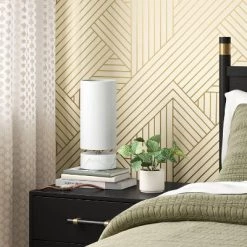 Faux Marble Mini Table Lamp White - Threshold™ -Threshold Sales Shop GUEST b9ff59d3 9d45 4f04 972c af219f225046