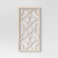 Set of 2 Wood Lattice Wall Hanging Brown - Threshold™ -Threshold Sales Shop GUEST bd3f96a2 abba 4d78 96ff eba1d5ba3951