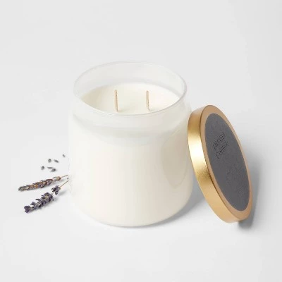 GUEST_c3a00158-bb3e-485c-9dbf-778364acfa5b.jpg 2 Wick 16oz Glass Jar Candle Lavender Cashmere - Threshold™ -Threshold Sales Shop GUEST c3a00158 bb3e 485c 9dbf 778364acfa5b