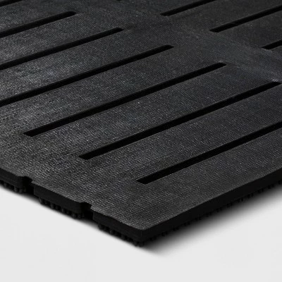 GUEST_e3f0d88c-d2c9-4997-98eb-73065ab94876.jpg 1'6"x2'6" Rubber Bristle Boot Scrapping Doormat - Threshold™ -Threshold Sales Shop GUEST e3f0d88c d2c9 4997 98eb 73065ab94876