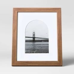8" x 10" Matted to 5" x 7" Single Image Table Frame with Arch Brown - Threshold™ -Threshold Sales Shop GUEST e8ca9eb9 0cfb 43ae 8b22 d85f63efae98