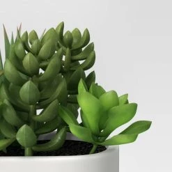 Artificial Succulents in Long Pot White - Threshold™ -Threshold Sales Shop GUEST f6774a9f 77ab 46c8 9631 e321c06e5fb2